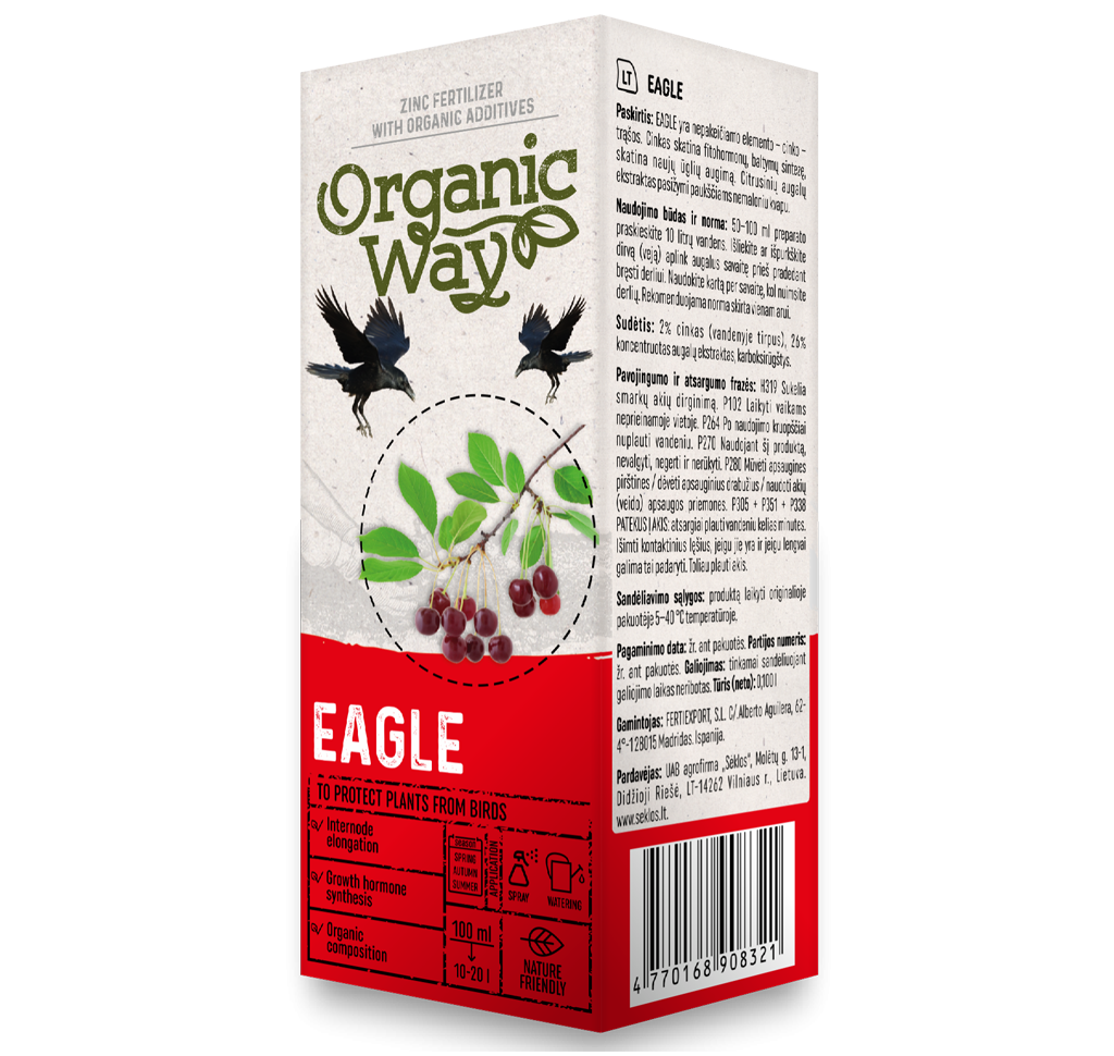 Eagle Tsingi väetiselahus koos citruse extraktiga 100 ml