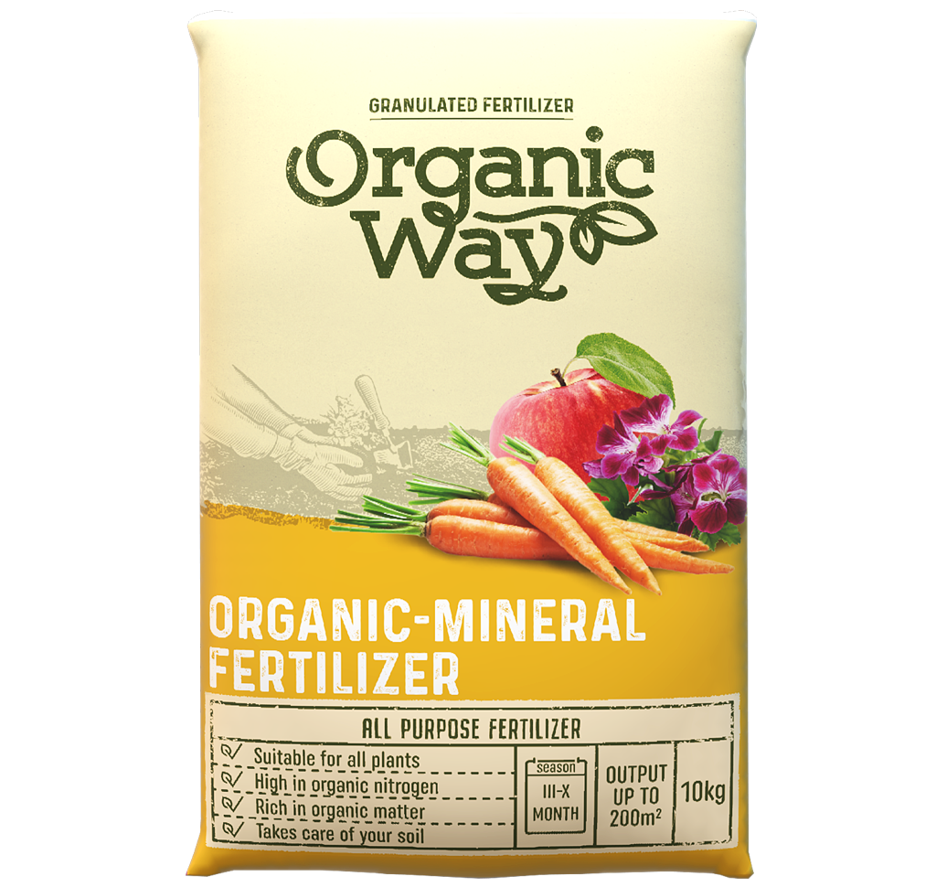 Granuleeritud orgaaniline mineraalväetis Kasvuhoonele ja Aiale 10 kg