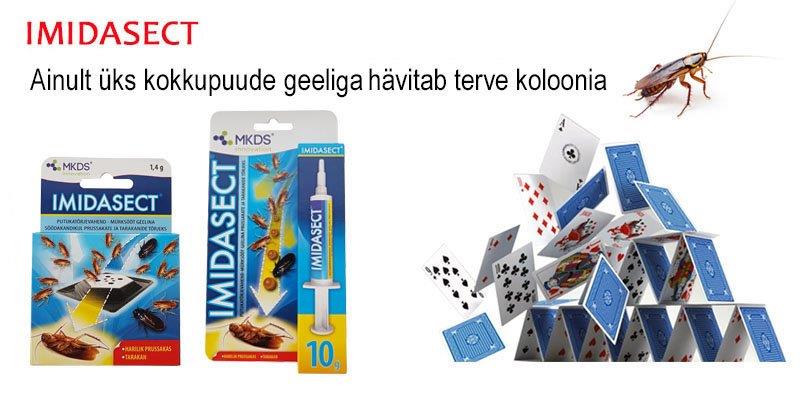 Imidasect Prussakatele 10 g geelina süstlas