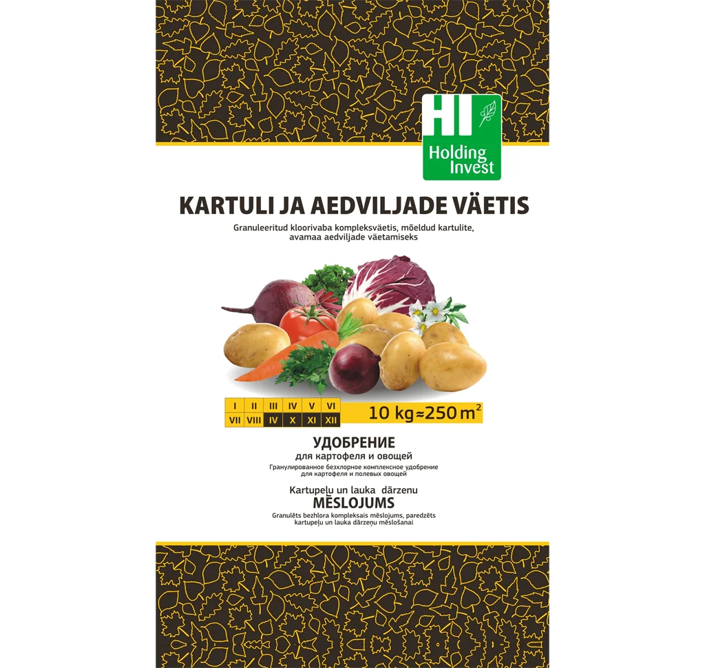 Kartuli ja aedviljade väetis 10 kg