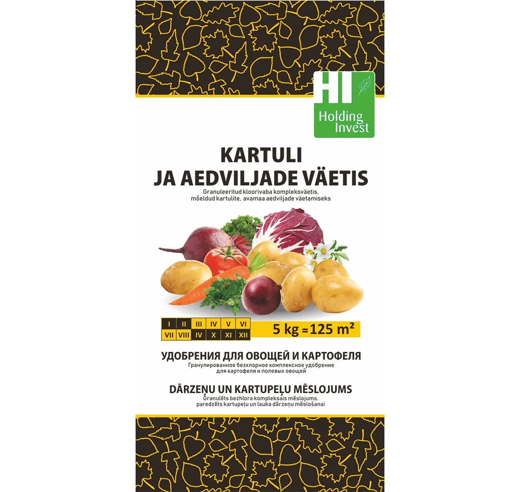Kartuli ja aedviljade väetis 5 kg