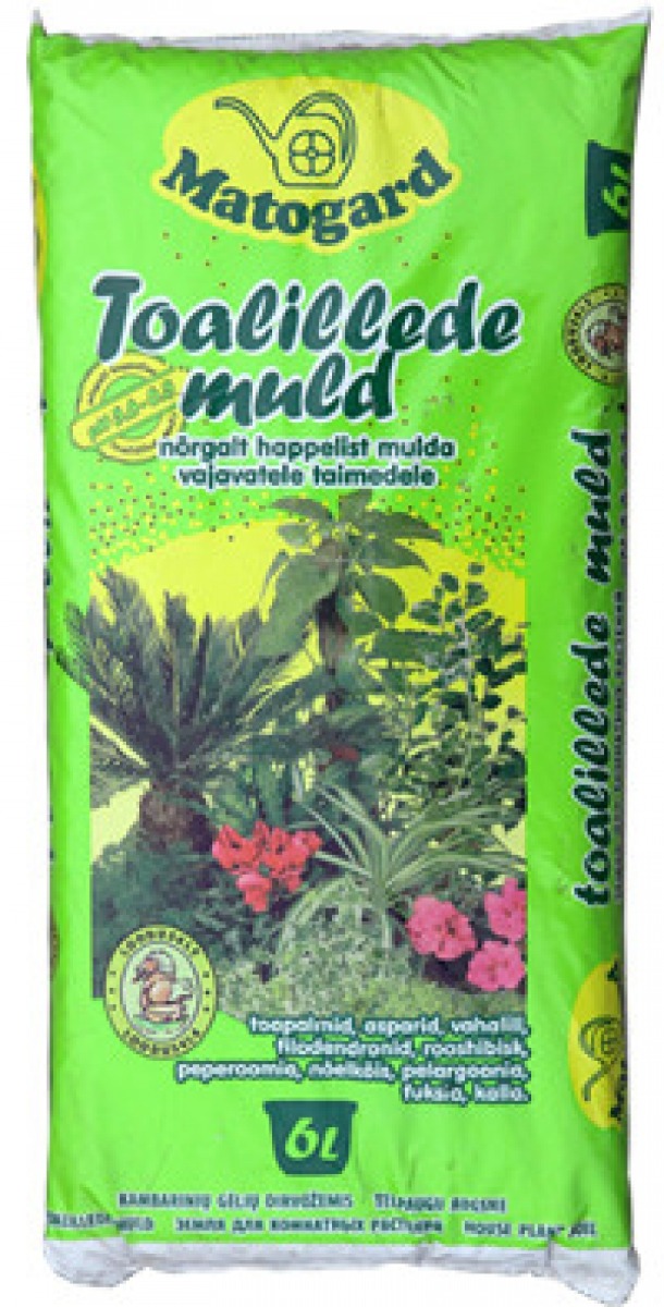 Matogard muld PH 5,6-6,5 roheline 6 L