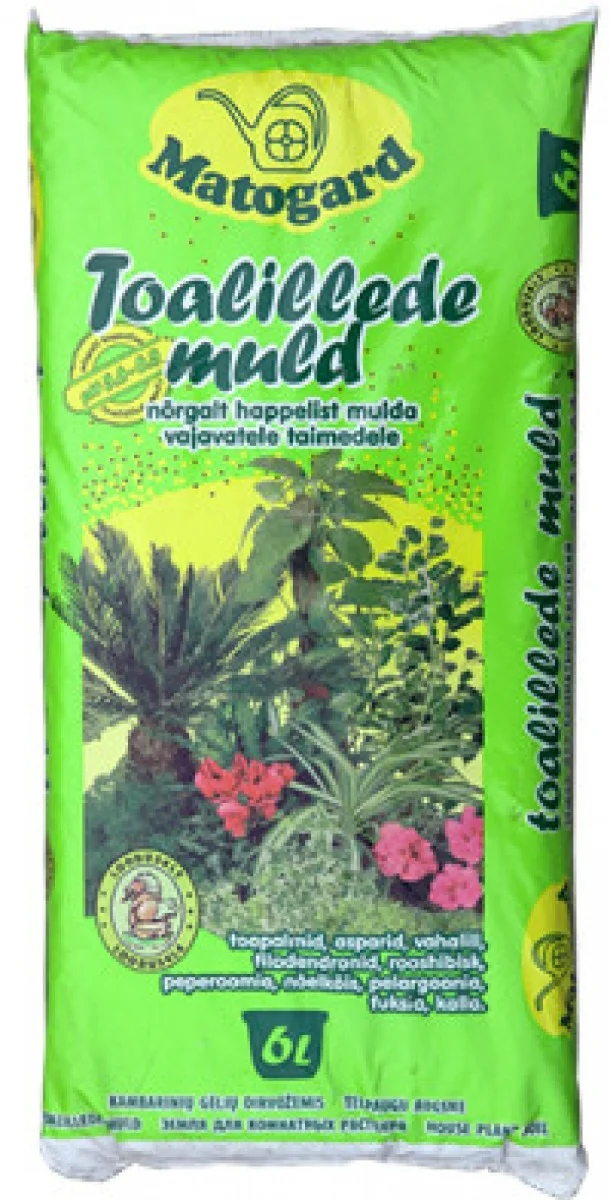 Matogard muld PH 5,6-6,5 roheline 6 L